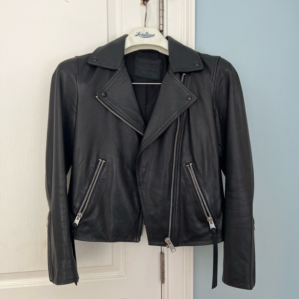 All Saints Leather Jacket